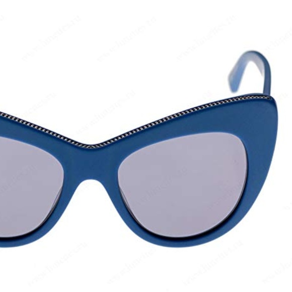 STELLA McCARTNEY SC0006S Cat Eye Blue Sunglasses - Picture 4 of 8